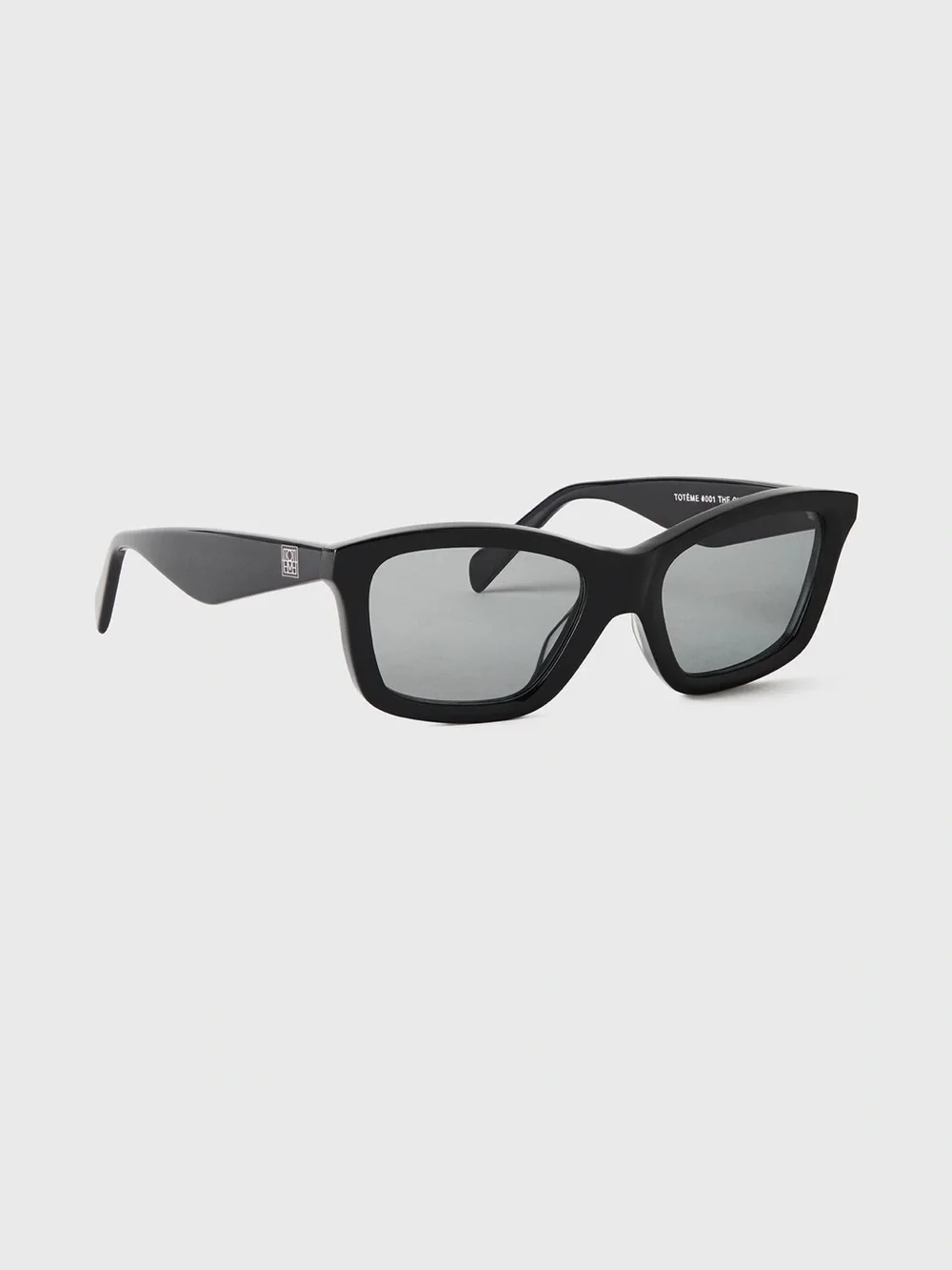 TOTEME Black Classic Sunglasses